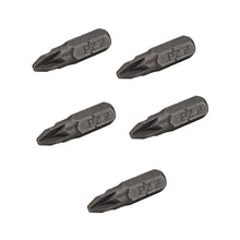 Carica l'immagine nel visualizzatore di Gallery, inserti attacco 1/4" L 25mm Pozidrive PZ2 per legno professionale alta qualità e robustezza intaglio preciso