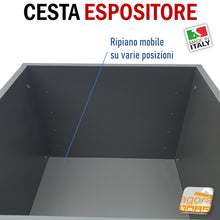 Carica l'immagine nel visualizzatore di Gallery, espositori centrali outlet accessori centro negozio