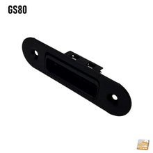 Carica l'immagine nel visualizzatore di Gallery, Riscontro Gaccia Bonaiti GS80 Magnetica Contropiastra per Serrature SMART Regolabile Nera Matt Black Frontale nero opaco 4GS80000K5 incontro serrature