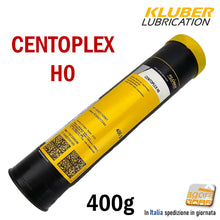 Load image into Gallery viewer, GRASSO LUBRIFICANTE KLUBER CENTOPLEX H0 art.0200110591 CARTUCCIA 400GR grasso fluido per ingranaggi