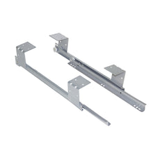 Carica l'immagine nel visualizzatore di Gallery, GUIDA SOTTOPIANO PORTATASTIERA PER PC ESTRAIBILE ATTACCO SOTTO SCRIVANIA PRODONDA 350MM