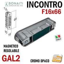 Carica l'immagine nel visualizzatore di Gallery, gaccia contropiastra bordo tondo per profili alluminio telai alluminio bonaiti serrature porte magnetiche GAL2
4GAL200095