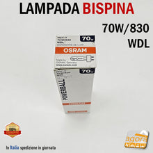 Carica l'immagine nel visualizzatore di Gallery, Lampada 70w/830 WDL G12 OSRAM HCI-T per faro da negozio e locale attacco Bispina warm light ioduri metallici