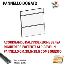 Carica l'immagine nel visualizzatore di Gallery, pannello dogato per esposizione parete negozi ferramenta abbigliamento intimo calze