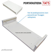 Carica l'immagine nel visualizzatore di Gallery, rialzo per monitor porta tastiera computer U sotto piano sopra piano in appoggio computer mouse tastiera keybord