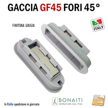 Carica l'immagine nel visualizzatore di Gallery, Riscontro Gaccia Bonaiti GF45 Magnetica mm 55x16 Contropiastra per Serrature ITA SMART FORTY