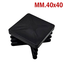 Carica l'immagine nel visualizzatore di Gallery, 10pz TAPPO QUADRATO 40x40mm NERO IN PLASTICA piatto cm 4x4 TAPPI sottopiede copritesta10pz TAPPO QUADRATO 40x40mm NERO IN PLASTICA piatto cm 4x4 TAPPI sottopiede copritesta copertura telai