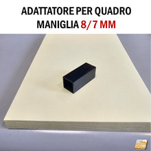Load image into Gallery viewer, RIDUTTORE Q8/7 PER MANIGLIA POMOLO PORTA RIDUZIONE 8-7MM PER SERRATURA