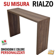 Carica l'immagine nel visualizzatore di Gallery, Rialzo pianetto supporto appoggio su misura colore personalizzato robusto angoli 45 gradi di qualità professionale per monitor casa ufficio albergo hotel arredo design RYX 2
