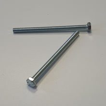 Carica l'immagine nel visualizzatore di Gallery, VITI VITE TE M6x90 ZINCATO BIANCO TESTA ESAGONALE FILETTO METRICO BULLONE