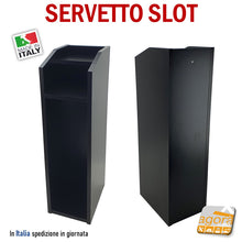 Carica l'immagine nel visualizzatore di Gallery, accessori arredamento per sala slot vlt casinò arredi slot table servetto colonnina nera