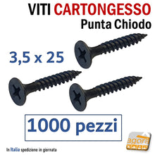 Carica l'immagine nel visualizzatore di Gallery, viti professionali per cartongesso economiche ma robuste