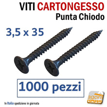 Carica l'immagine nel visualizzatore di Gallery, viti per pareti in cartongesso con doppia lastra alto spessore