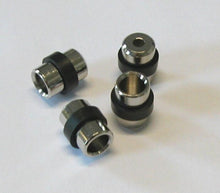 Carica l'immagine nel visualizzatore di Gallery, 20 Pz REGGIRIPIANO (PERNO) PER VETRINE E RIPIANI CON GOMMA DIAMETRO 12X18 REGGIVETRO