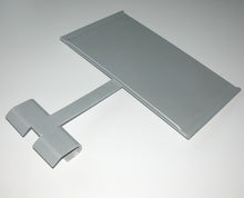 Load image into Gallery viewer, PORTA CARTELLO PORTAPREZZO ATTACCO BARRA OVALE 30x15 ARREDO PARETE NEGOZIO