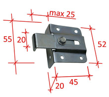 Load image into Gallery viewer, Supporto Pensile Cucina Regolabile a L Attaccaglia per barra cucina - Scheda Dimensionale