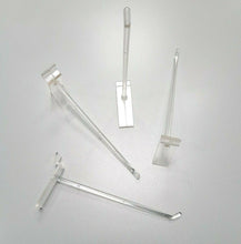 Load image into Gallery viewer, GANCI PORTABLISTER 16 CM PER PANNELLO DOGATO PLEX ARREDAMENTO NEGOZIO