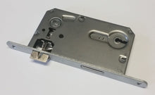 Carica l'immagine nel visualizzatore di Gallery, Serratura Bonaiti 2001 Frontale 18x190mm Patent Argento con chiave foto reale