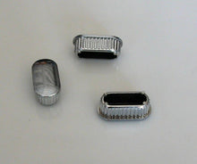 Carica l'immagine nel visualizzatore di Gallery, TAPPI TAPPO CROMATO bombato copri testa 30 x 15 mm in ABS Puntale cm 3