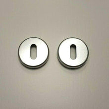 Carica l'immagine nel visualizzatore di Gallery, Bocchetta Rosetta Patent x chiave per porta Hoppe Argento F1 Coppia