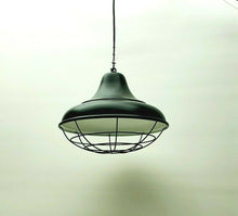 Load image into Gallery viewer, 2pcs INDUSTRIAL STYLE SUSPENSION CHANDELIER DIAM. 45CM E27 W/GRID USED