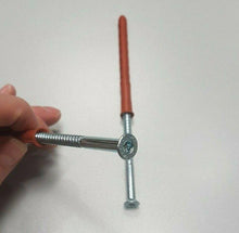 Carica l'immagine nel visualizzatore di Gallery, Tassello Nylon Prolungato con vite per ancoraggi con vite acciaio x fissaggio serramenti aw30