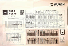 Carica l'immagine nel visualizzatore di Gallery, Tassello Nylon Prolungato con vite per ancoraggi con vite acciaio x fissaggio serramenti scheda tecnica foratura