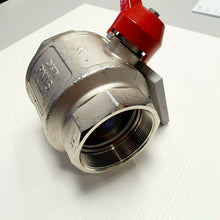 Carica l'immagine nel visualizzatore di Gallery, VALVOLA A SFERA 3" FF (FEMMINA - FEMMINA) COMPLETA DI LEVA NUOVA IDRAULICA ACQUA