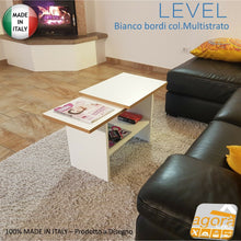 Carica l'immagine nel visualizzatore di Gallery, Tavolino Comodino Panchetta Servetto x Stampante Ufficio Relax Soggiorno LEVEL