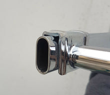 Carica l'immagine nel visualizzatore di Gallery, GANCI DIRITTI BROCHE ATTREZZATURA NEGOZI 35 CM CROMATI MENSOLA ATTACCO TUBOLARE aggancio tbov