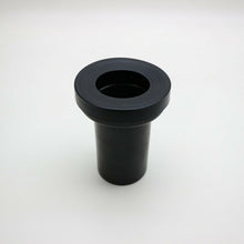 Carica l'immagine nel visualizzatore di Gallery, RACCORDI SCARICO CURVA VASI SOSPESI D90XL27,5/40 MANICOTTO PROLUNGA D90XL18 NERO diritto