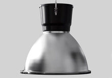 Load image into Gallery viewer, LAMPADA NEGOZIO FARO SOSPESO IDEALLUX DUNDI 441 JM150W GRIGIO CON VETRO FARONE