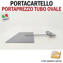 Load image into Gallery viewer, porta cartello portaprezzo porta prezzi per negozio negozi