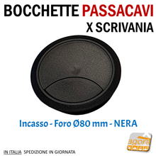 Carica l'immagine nel visualizzatore di Gallery, bocchetta per piano scrivania