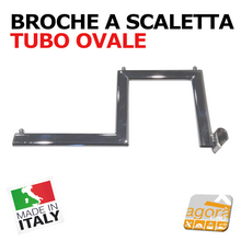 Carica l'immagine nel visualizzatore di Gallery, 1X GANCI A SEDIA BROCHE ARREDAMENTO NEGOZI CROMATI X MENSOLA ESPOSITORE