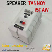 Carica l'immagine nel visualizzatore di Gallery, DIFFUSORI AUDIO CASSE MUSICALI AUDIO PER ESTERNO INTERNO BIANCHE TANNOY 100V SPEAKER white