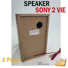 Carica l'immagine nel visualizzatore di Gallery, Sony SS-CNEZ50 casse acustiche audio speaker per radio