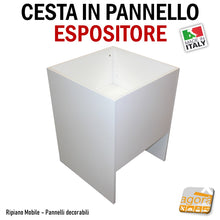 Carica l'immagine nel visualizzatore di Gallery, BANCARELLA CESTA ESPOSITORE CESTONE PER NEGOZI CHIUSA ANTICADUTA SU MISURA E DECORABILE produttore vendita all'ingrosso su ordinazione