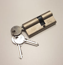 Carica l'immagine nel visualizzatore di Gallery, CILINDRO YALE PER PORTA EUROCILINDRO PER SERRATURE PORTA ISEO 70mm 30-40 NICHELATO bello