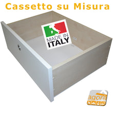 Carica l'immagine nel visualizzatore di Gallery, KIT CASSETTO ARMADIO SU MISURA X MOBILE - BOX DIMENSIONI E COLORE A SCELTA