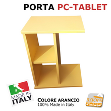 Carica l'immagine nel visualizzatore di Gallery, Tavolo Tavolino Multiuso Table ARANCIO servetto Letto Divano Pc Tablet Multifunzione supporto