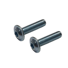Carica l'immagine nel visualizzatore di Gallery, VITE VITI TCBEI FL M 6x35 ZINCATO BIANCO TESTA CILINDRICA BOMBATA BRUGOLA MA6 10.9 ZB ISO 7380-2