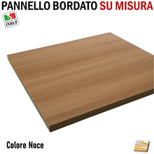 Load image into Gallery viewer, CILIEGIO NOCE PANNELLO BORDATO SU MISURA LEGNO TAGLIATO E RIFINITO MISURE PERSONALIZZATE Mensole mensola tagliata e bordata rifinita per mobili case negozi armadi cucine pensili colonne arredamento
