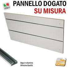 Carica l'immagine nel visualizzatore di Gallery, PANNELLO DOGATO NEGOZI ESPOSIZIONE DOGATI GANCI ATTREZZATURA ARREDAMENTO NEGOZI SU MISURA