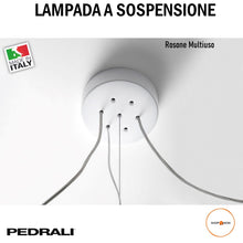 Carica l'immagine nel visualizzatore di Gallery, Kit rosone a soffitto multifunzione nascondi cavi