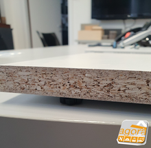 Load image into Gallery viewer, 4 pcs FEET FOOT FOOT THREAD. M6 WITH 8MM HOLE COMPASS FOR FURNITURE, FRAMES AND STOOLS