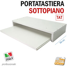 Carica l'immagine nel visualizzatore di Gallery, porta tastiera per scrivania pc mouse ergonomica professionale robusta pesante alta qualità per pc estrazione fissaggio sotto al piano TAT