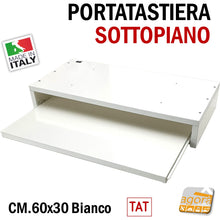 Carica l'immagine nel visualizzatore di Gallery, pianetto per tastiera computer piano aggiuntivo uscita per scrivania porta tastiera estraibile