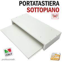 Carica l'immagine nel visualizzatore di Gallery, porta tastiera per scrivania pc mouse ergonomica professionale robusta pesante alta qualità per pc estrazione fissaggio sottopiano