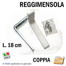 Carica l'immagine nel visualizzatore di Gallery, mensola reggimensola reggiripiano supporto a L pannelli